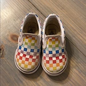 Toddler multicolor vans